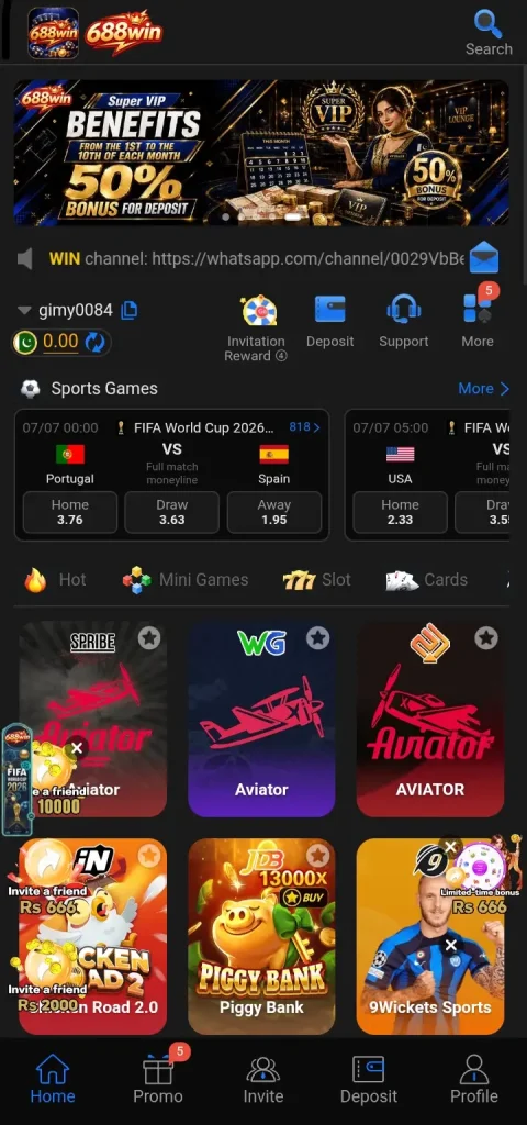 688win-game-lobby