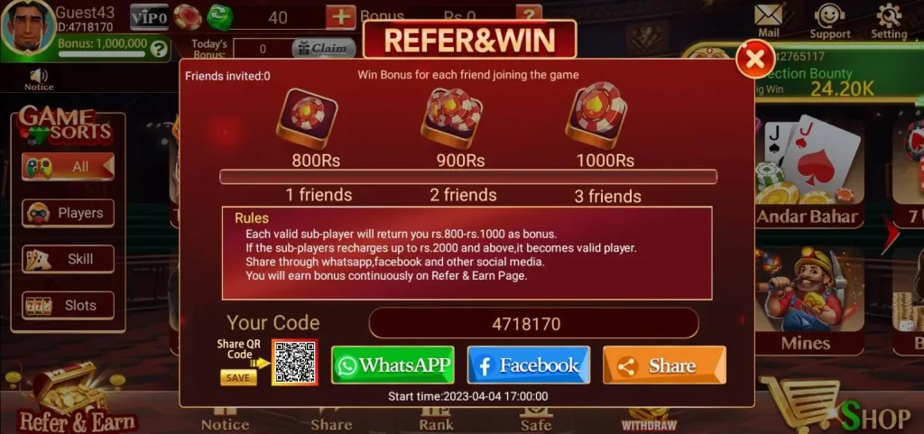 teen-patti-bounty-agent-benefits-screenshot