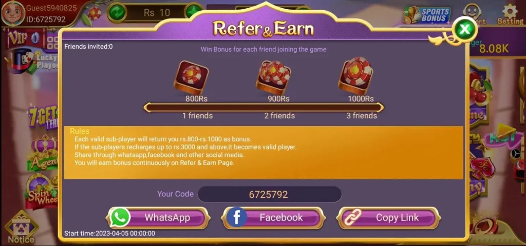 teen-patti-lucky-agent-benefits-screenshot